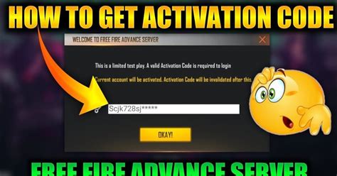 How to get Activation Code to access Free Fire Advance Server 
