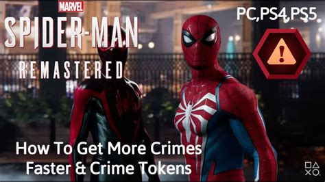 How to get Crime Tokens and resolve crimes in Spider Man 