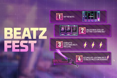 How to get Crystal Pixer Slicer from Beatz Fest in Free Fire MAX