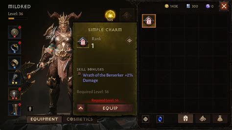 How to get Diablo Immortal Charms how to use and upgrade Charms and Skill Stones explained 