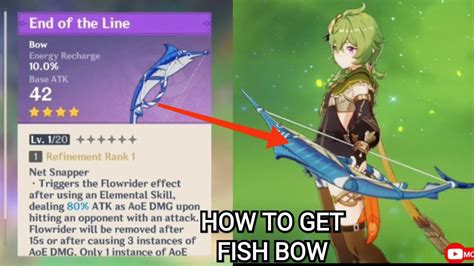 How to get End of the Line Fish Bow in Genshin Impact