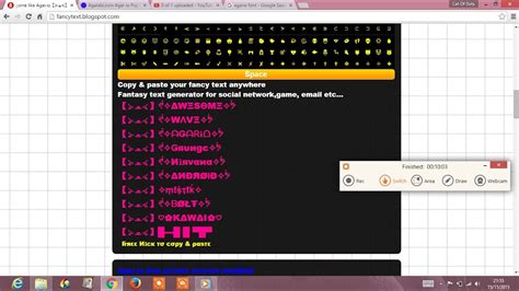 How to get Font in agar.io/agarabi YouTube