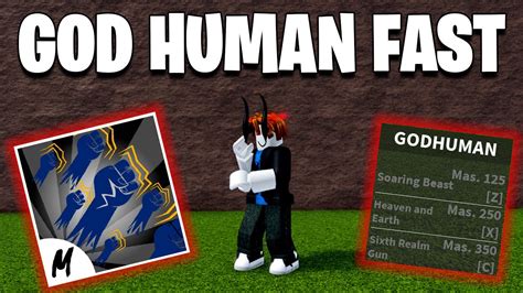 How to get God Human fast