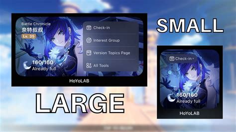 How to get HoYoLAB widget for Genshin Impact on mobile phones
