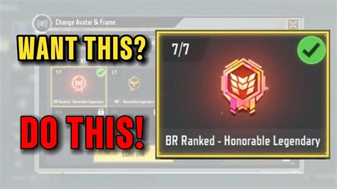 How to get Honorable Legendary Icon in COD Mobile Global Top 5000