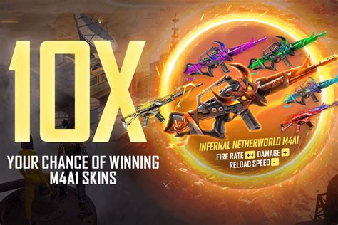 How to get Infernal Netherworld M4A1 in Free Fire MAX this week
