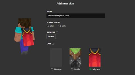 How to get Minecraft skins and capes using mods