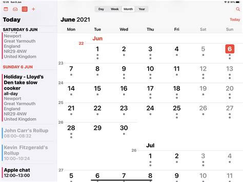 How to get Month view Calendar on IPad Pr… Apple Community