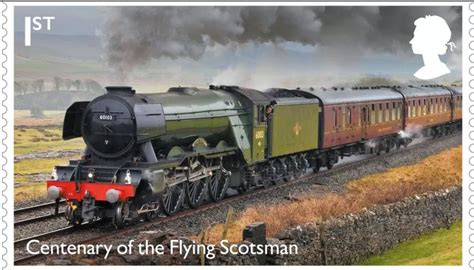 How to get Royal Mail’s Flying Scotsman stamps, the last with the Queen …