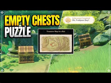 How to get Treasure Map in a box in Genshin Impact Hidden 1 Mora chest exploration guide