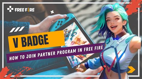 How to get V Badge and free diamonds from Free Fire Partner Program