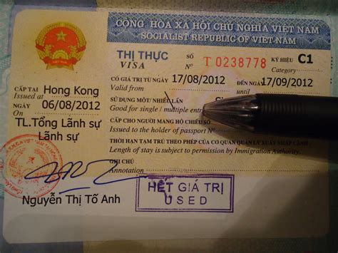 How to get Vietnam visa in Hong Kong