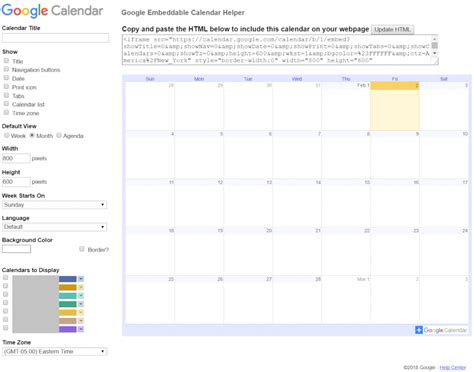 How to get a Google Calendar on a Wallmounted Screen Yodeck