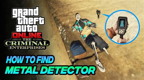 How to get a Metal Detector in GTA Online