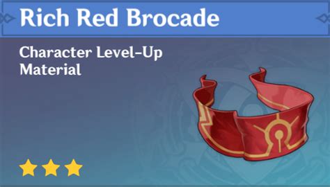 How to get a Rich Red Brocade in Genshin Impact