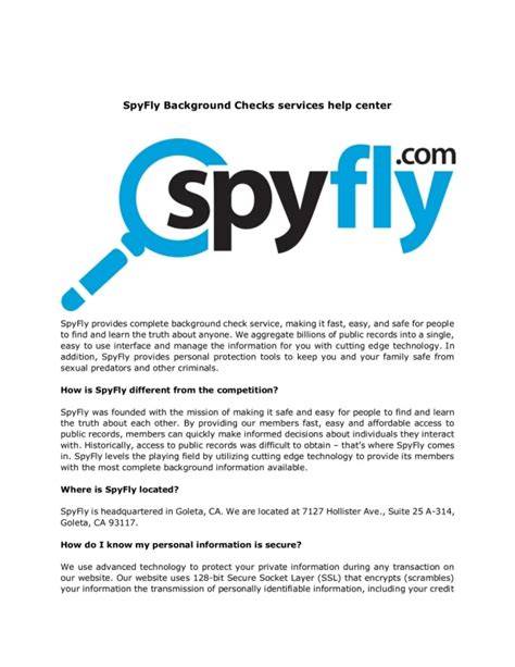 How to get a background check.  SpyFly contains billions of pieces of dat...
