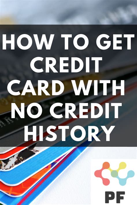 How to get a credit card with no credit history