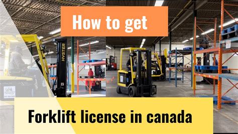 How to get a forklift license in Canada? - eSafety First Canada