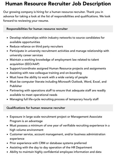 How to get a job in hr. See detailed job requirements, compensation, duration, employer history, & apply today. Browse 291 open jobs and land a remote Human Resource Management job today. See detailed job requirements, compensation, duration, employer history, & apply today. ... We are looking for an HR recruiter who can source a lot of salespeople and run screening ... 
