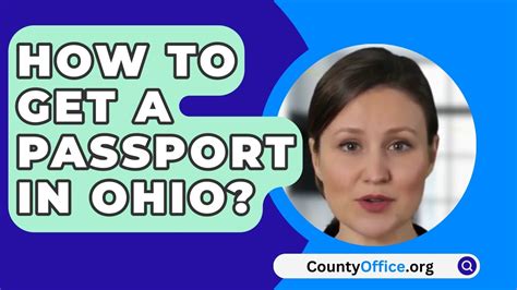 How to get a passport in ohio