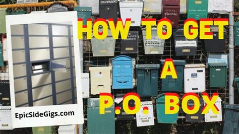 How to get a po box for free. 25 Apr 2016 ... ... PO Box access*; Get incoming mail alerts on your smartphone, tablet or computer with our free Mail2Day notifications service^; Keep a ... 