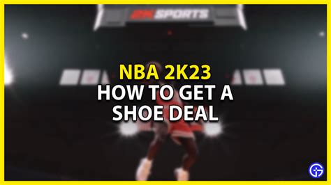 How to get a shoe deal in NBA 2K23 