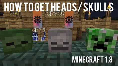 How to get a zombie head minecraft