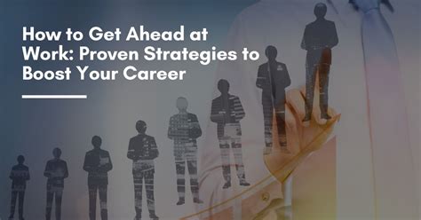 How to get ahead in business