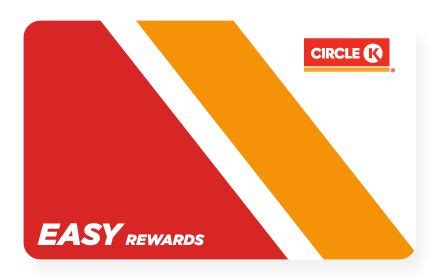 How to get an easy pay card circle k. Contact Easy Rewards CK Support. Published by CircleK on 2023-04-28. About: CIRCLE K is the one-stop app for finding great deals and earning rewards at. CIRCLE K locations across North America! Some great features you’ll enjoy. include: · FIND INSTANT DEALS — Save money on your favorite products with. mobile coupons you can redeem in the ... 
