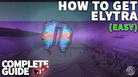 How to get an elytra in minecraft