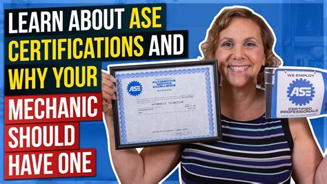 How to get ase certified. ASE certification was established by the National Institute for Automotive Service Excellence (ASE) in 1972, and is voluntary. But, according to the ASE, there are currently about 385,000 automotive professionals certified in one or more specialty areas. It provides a credential that automotive service technicians can greatly benefit from. 