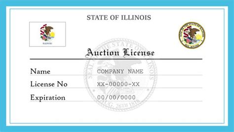 How to get auction license in illinois