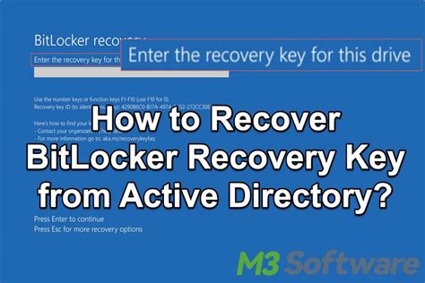 How to get bitlocker recovery key from ad powershell.  If you delete a stal...