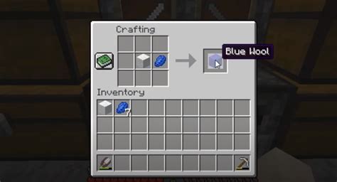 How to get blue wool in minecraft