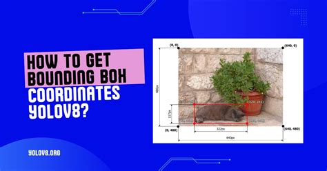 How to get bounding box coordinates yolov8.  The coordinates are adjusted to account for the...