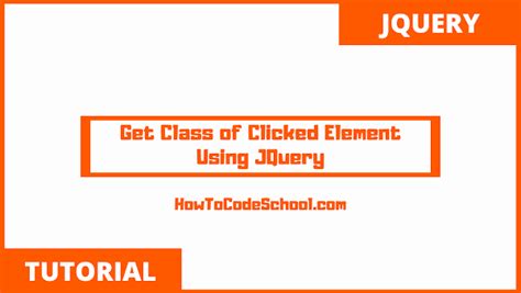 How to get class in jquery