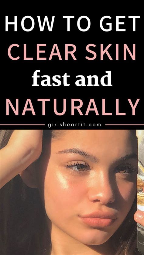 How to get clear skin in summer
