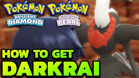 How to get darkrai in pokemon diamond