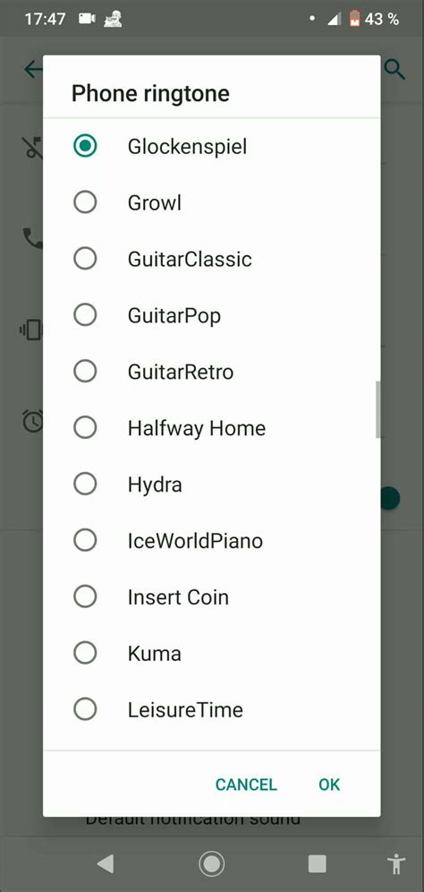 How to get default ringtone in android