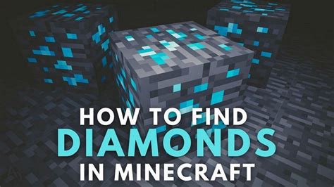 How to get diamonds in minecraft