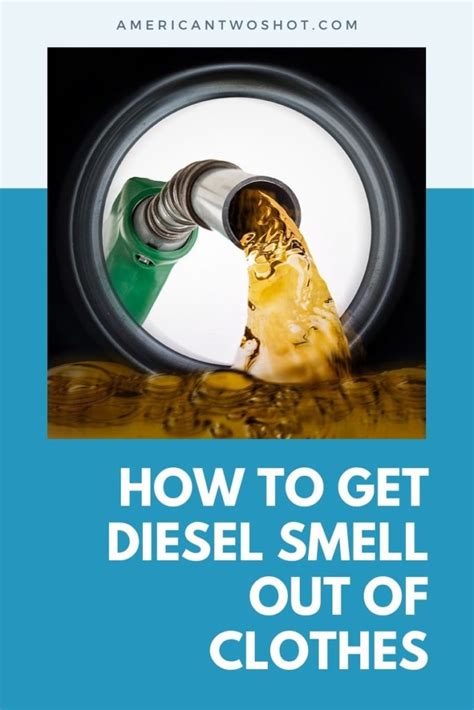 How to get diesel out of clothes. 3 Easy Ways of Getting Diesel Smell Out of Clothes. It’s important to realize that the washing machine alone will not get the diesel smell out of clothes. Before you go stinking up the washer, keep in mind that commercial laundry detergent will not get the job done. Diesel doesn’t evaporate quickly like regular gasoline. 