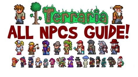 How to get different npcs in terraria