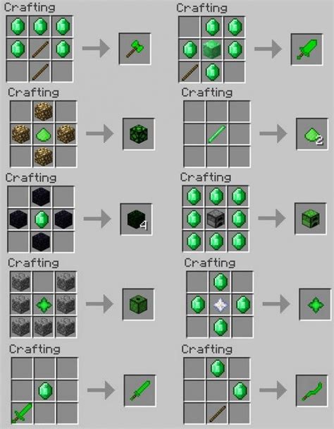 How to get emerald tools in minecraft