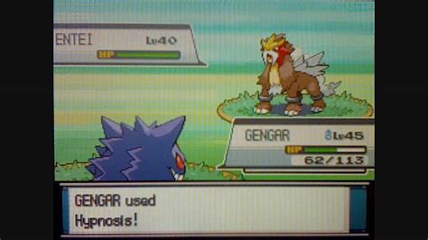 How to get entei in soul silver