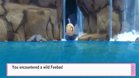 How to get feebas in pokemon platinum