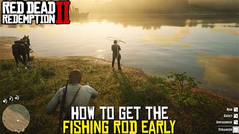 How to get fishing rod rdr2. Travel to the nearest body of water – In order to get a fishing pole in Red Dead Redemption 2, you will need to travel to the nearest body of water. This could be a lake, river, or pond. Find the Fishing Spot – Once at the water’s edge, look for an area that is designated as a “fishing spot”. These are usually marked by posts with ... 