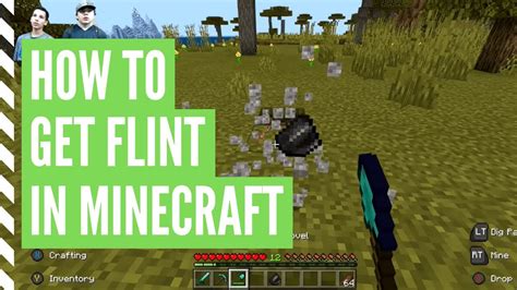 How to get flint in minecraft survival