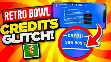 Open the game to find unlimited free Coaching Credits and much more. To get coins in Retro Bowl, you will need to increase your fan total and win games, visit your owner during random events, win championships, trade away draft picks, or make purchases within the game. Coaching Credits aren’t that hard to get, but they will take time to ....