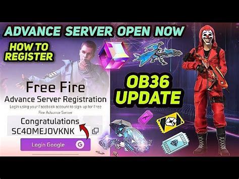 How to get free diamonds from Free Fire OB36 Advance Server