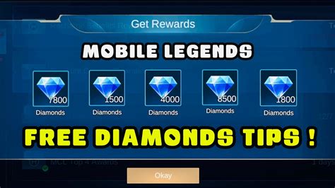 How to get free diamonds in ml